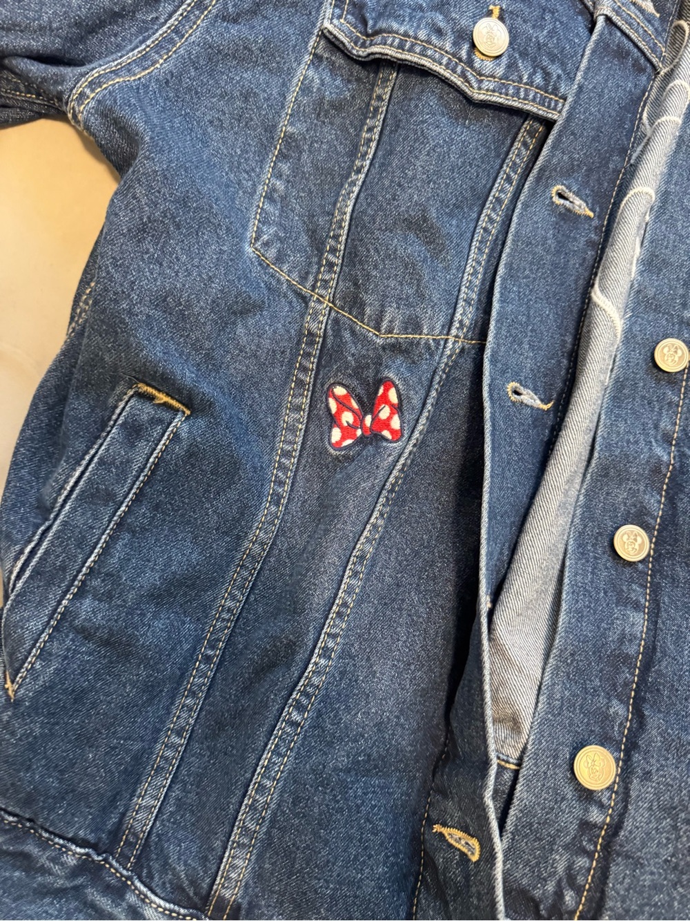 Mini mouse denim jacket - Picture 3 of 5